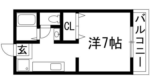 ラフォーレ宝塚の物件間取画像